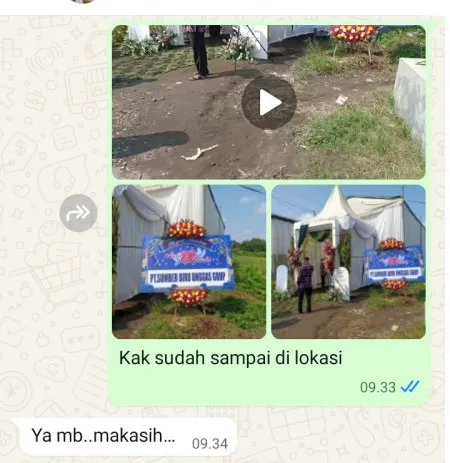 Pengiriman Karangan Bunga Nengahan Bayat
