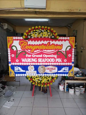 Papan Bunga di Nengahan Bayat